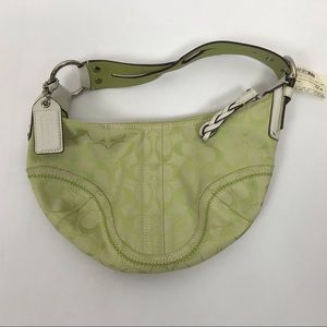 Coach Purse Lime Green NWT